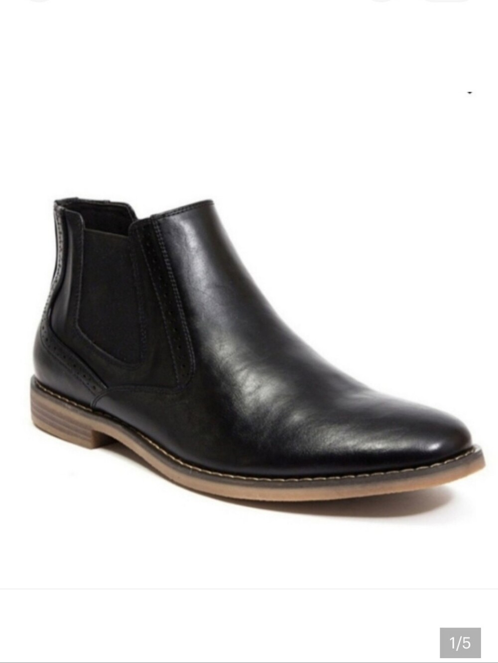DEER STAGS MIKEY CHELSEA BLACK BOOTS SIZE 12